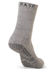Base 33 Crew Grip Socks (Grey)