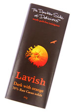 Dark Raw Chocolate with Orange