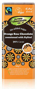 Dark Raw Chocolate with Orange