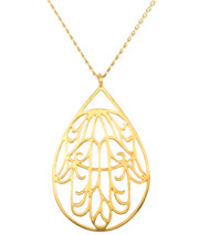 Hamsa i Guld (stor)