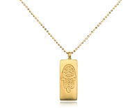 Halskæde med Hamsa