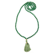 Green Onyx Reflections Mala