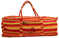 Yoga Taske Orange-stribet (Yoga Kit Bag)