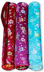 Deluxe Yoga taske med blomster